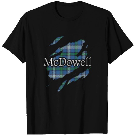 Scottish Clan McDowell MacDowall Tartan Spirit T-shirt