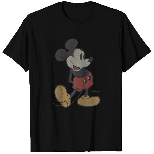 Disney Mickey Mouse Pose Raglan Baseball Tee T-Shirts