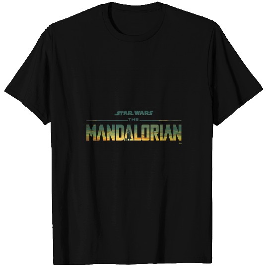 Star Warsss The Mandalorian Season 3 Logo Grogu Disney T-Shirts