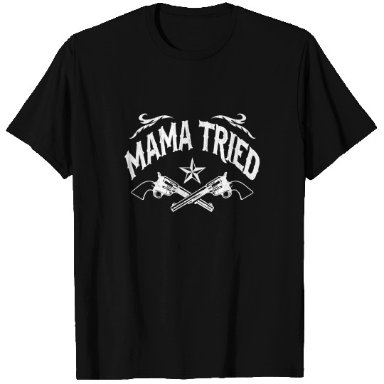 Mama Tried vintage distressed look T-shirt