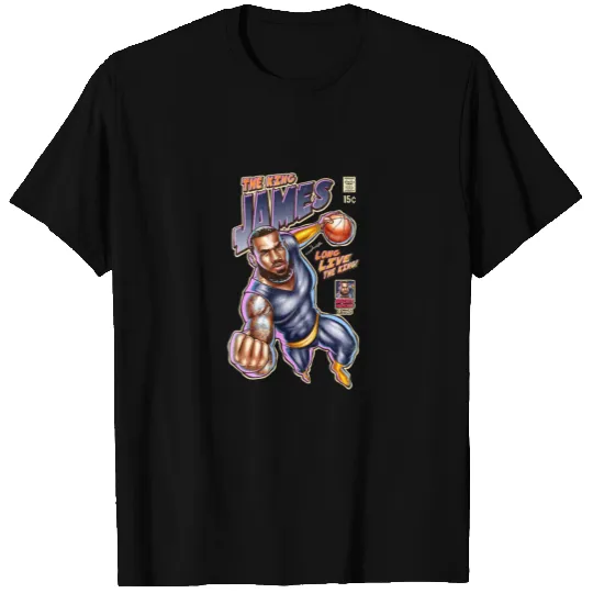 The King James Black Version - Lebron James - T-Shirt