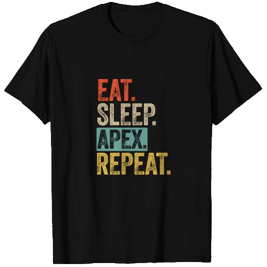 Eat sleep apex legends repeat retro vintage T-shirt
