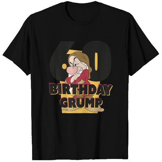 Disney Snow White Grumpy 60th Birthday T-Shirts
