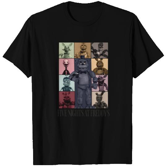 Five Nights At Freddys Eras Tour T-Shirts