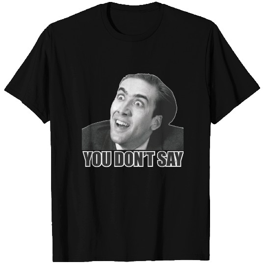 Nicolas Cage Meme T-Shirts