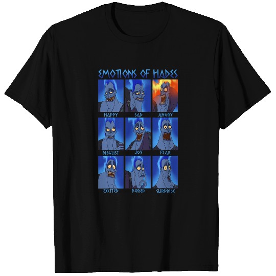 Disney Herculess Hades Emotions Graphic T-Shirts