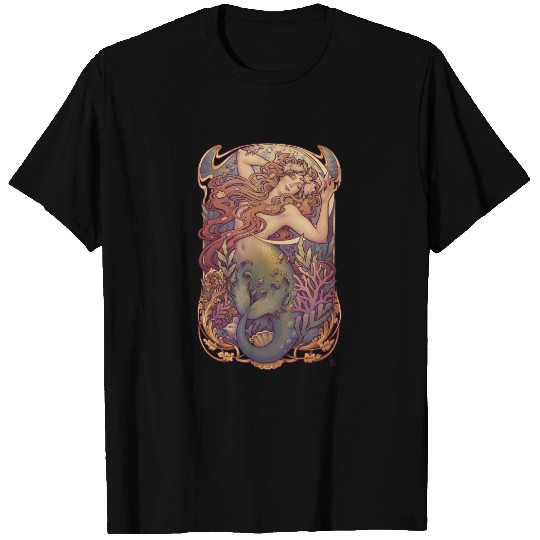 Andersens Little Mermaid Relaxed Fit T-Shirts