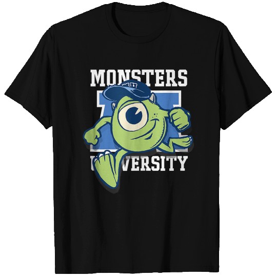 Disneyss Pixars Monsters University Mike Wazowski Big Portrait T-Shirts