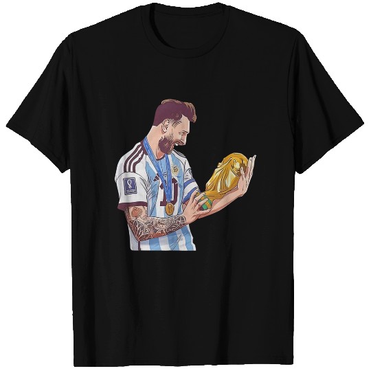 Lionel Messi World Cup Champion T-Shirt