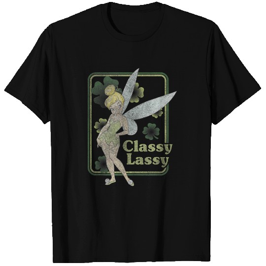 Disney Peter Pan Tinker Bell St. Patricks Day Classy Lassy T-Shirts
