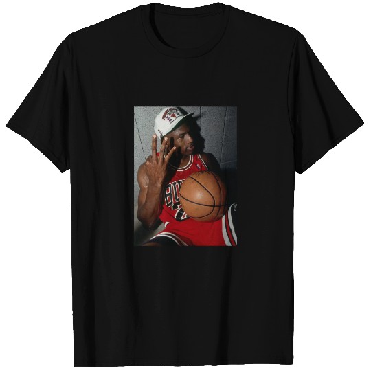 Michael Jordan Three Fingers T Shirt