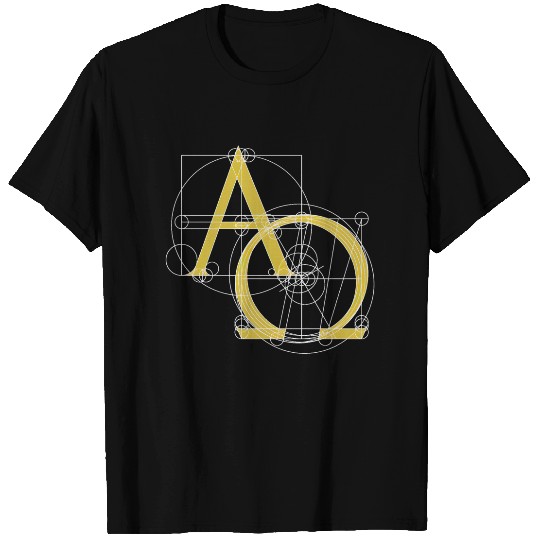 Alpha & Omega Christian Symbol T-shirt