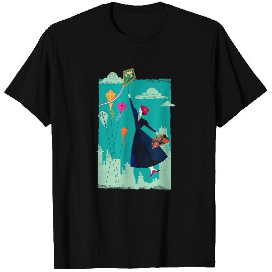 Disneyss Mary Poppins Returns Kites In The Sky T-Shirts