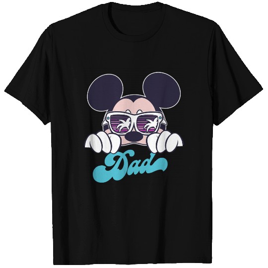 Disney Mickey And Friends Cool Mickey Summer Vibes Dad Logo T-Shirts