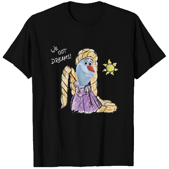 Disney Olaf Presents Tangled Rapunzel We Got Dreams T-Shirts