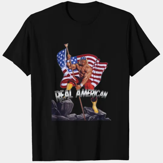 Hulk Hogan Real American Tee Shirt