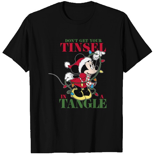 Disney Holiday Minnie Tangled Tinsel T-Shirts