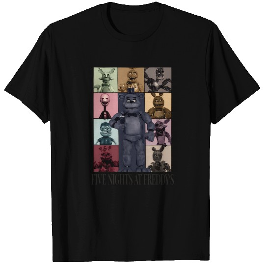 Five Nights At Freddys Eras Tour T-Shirts