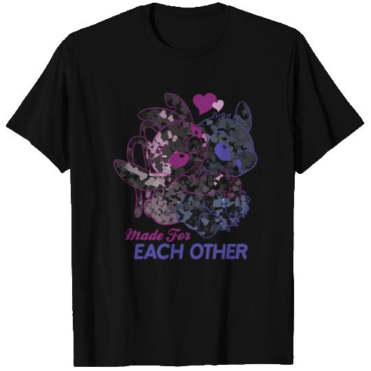 Disney Lilo Stitch Valentines Day Stitch Angel T-Shirts
