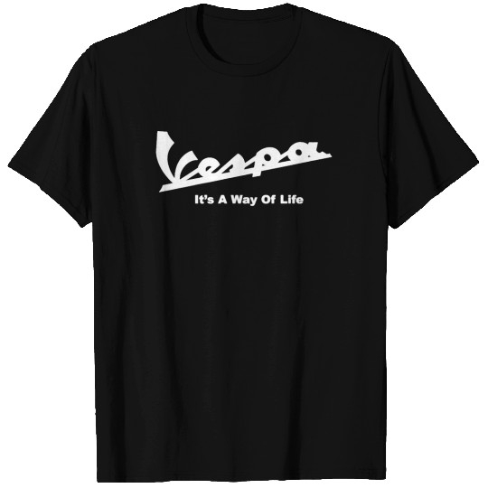 Vespa Its A Way Of Life T-shirt