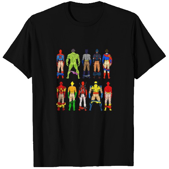 Superhero Butts T-shirts