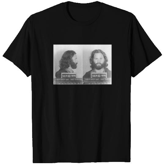 Jim Morrison Mugshot Shirt Jim Morrison Shirt