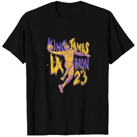 King Lebron James Lakers - Lebron James - T-Shirt