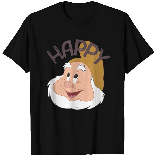 Disneyss Snow White The Seven Dwarfs Happy Faces T-Shirts