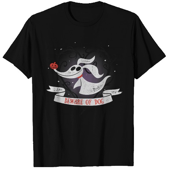 Disneyss The Nightmare Before Christmas Zero Beware Of Dog T-Shirts