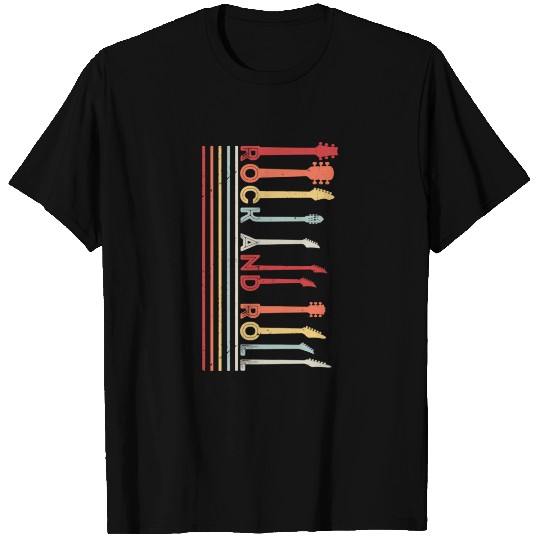 Classic Rock Roll Vintage Concert Band Cool Tee T-shirt
