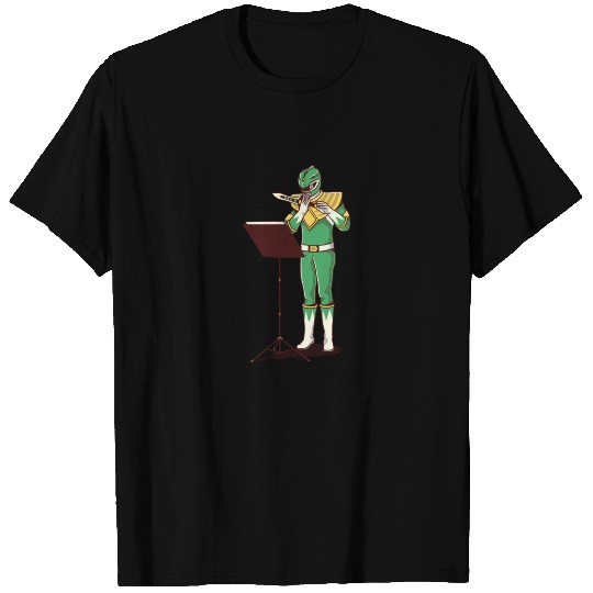 A Flute Interlude In A Minor - Power Rangers - T-Shirt