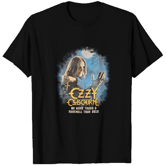 Ozzy Osbourne Farewell Tour 2018 Graphic T-Shirt Black Medium