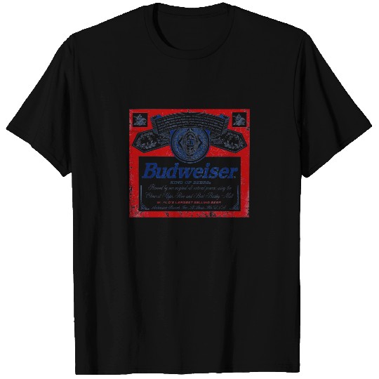Budweiser beers classic vintage style beer T-shirt