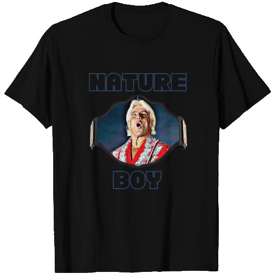 Nature Boy Ric Flair Championship Belt Woo! - Ric Flair - T-Shirt