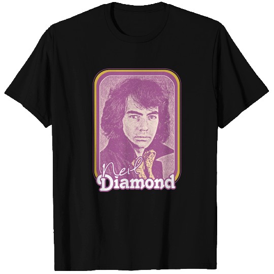 Neil Diamond // Retro 1970s Fan Design - Neil Diamond - T-Shirt