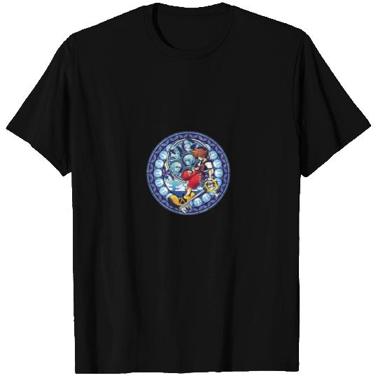 Disneyss Kingdom Hearts Sora Stained Glass T-Shirts