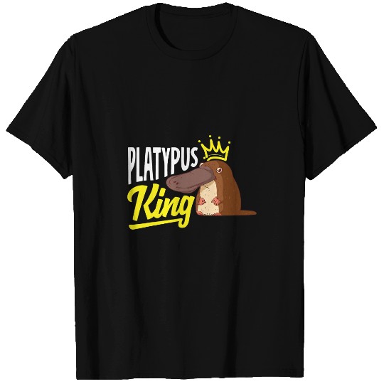 Platypus Gift Mens Platypuses King T-Shirts