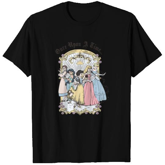 Disney Princess Once Upon A Time  Cartoon Raglan Baseball Tee T-Shirts