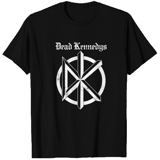 Dead Kennedys Distressed Old English Logo T Shirt