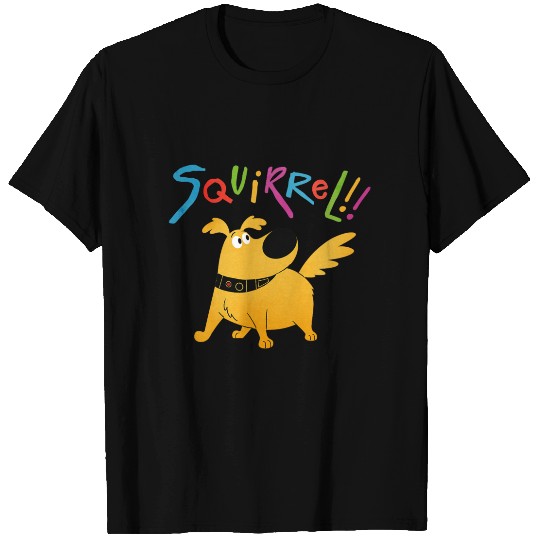 Disney Pixar UP Dug Squirrel Pose T-Shirts