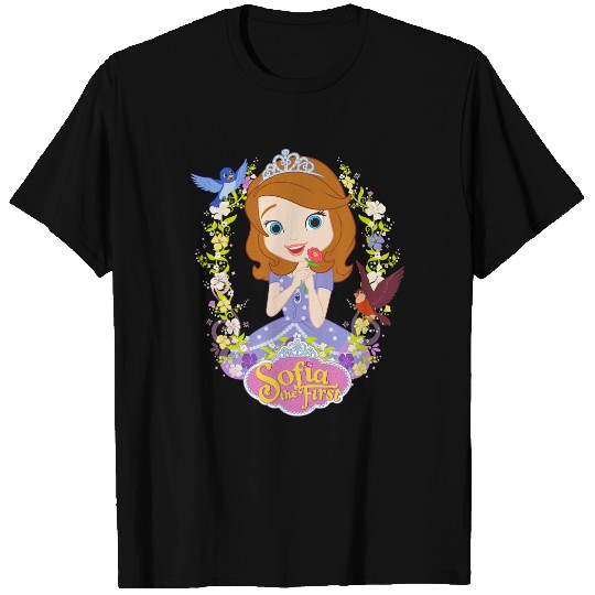 Disney Sofia the First Sofia Flower Border T-Shirts
