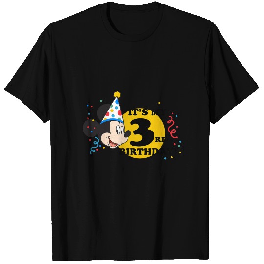 Disney Mickey Mouse 3rd Birthday T-Shirts