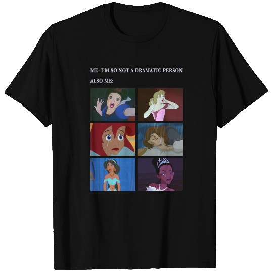 Disney Princess Not Dramatic Meme Panel T-Shirts