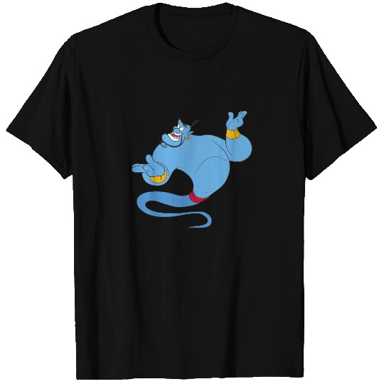 Disney Aladdin Genie Floating Happy Portrait T-Shirts