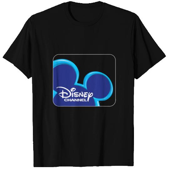 Disney Channel  Mickey Mouse Blue Retro 2000s Logo T-Shirts