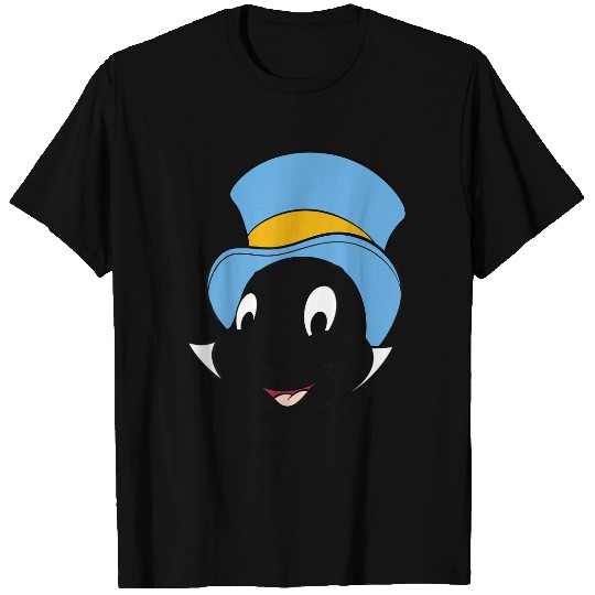 Disneyss Pinocchio Jiminy Cricket Big Faces T-Shirts