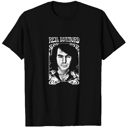 Neil Diamond /// Retro 1970s Fan Design - Neil Diamond - T-Shirt