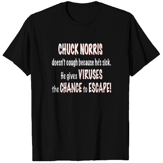 Chuck Norris: Viruses Escape - White T Shirt