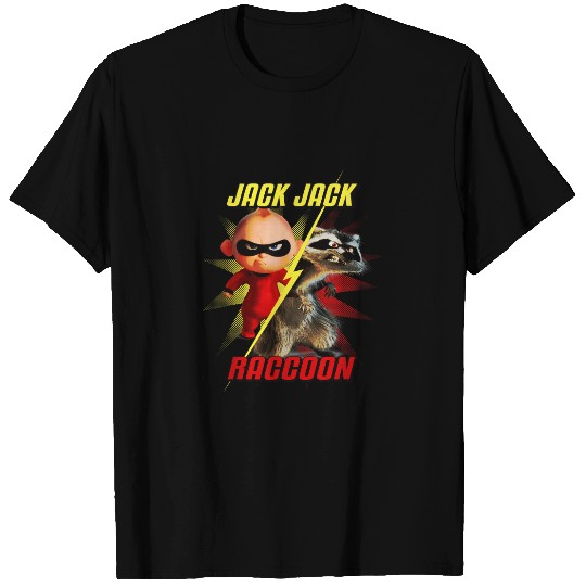 Disney Pixar The Incredibles 2 JackJack vs Racco T-Shirts