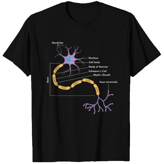 Anatomy of Neuron for Neuroscientist T-shirt